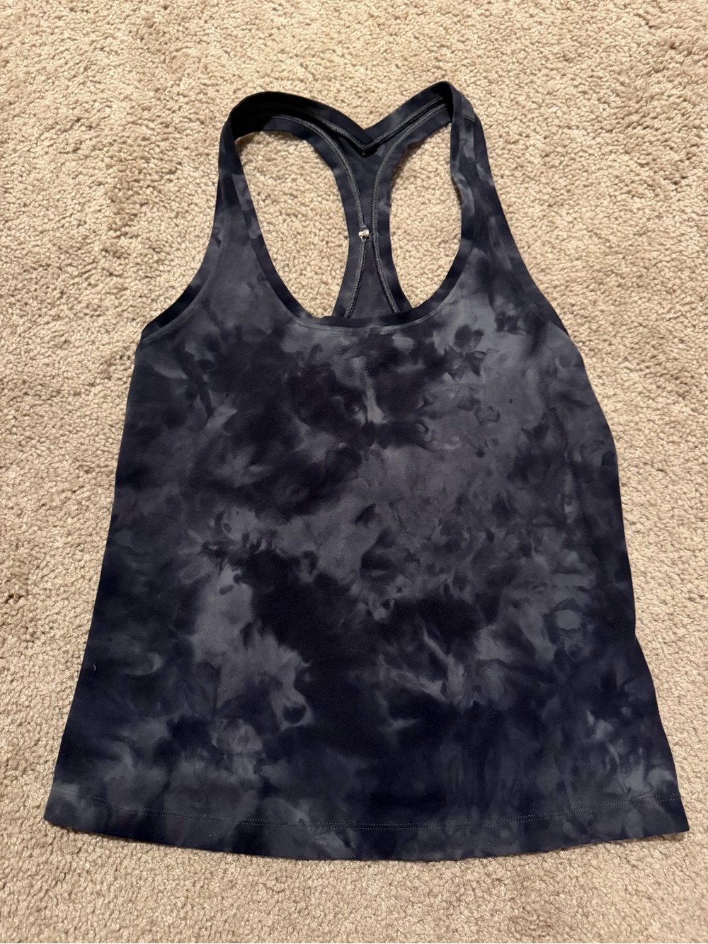 Lululemon Run: Swiftly Racerback *Tie Dye Tank Black